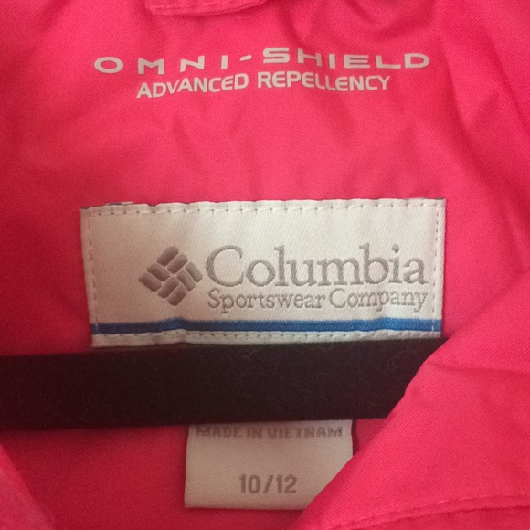 Columbia OMUNI-SHIELD Girls jacket - Picture 2 of 6